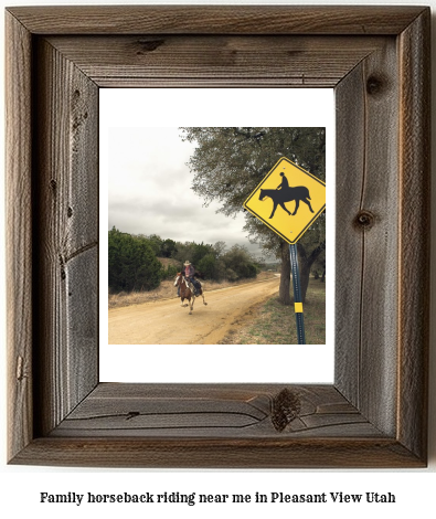 family horseback riding near me in Pleasant View, Utah